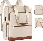 [HimAoto] Laptop Backpack for Women Brown