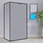 Tall Shoe Rack Shoe Cabinet Space Saving 10 Tier With Cover For Doorway