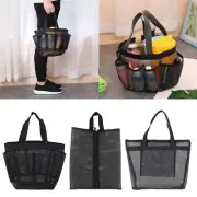 Mesh Shower Caddy Basket Portable For College Dorm Room Bath Caddy Shower Bag