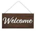 Welcome Sign for Front Door - Welcome Signs for Front Porch - Outdoor Welcome...