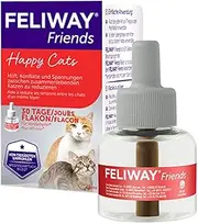 FELIWAY Friends 30 Day Refill for Pheromone Vaporizer, 48 ml - Helps Reduce Signs of Stress in Cats and Kittens, Veterinarian-Recommended, Clinically Tested
