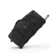 Tosca 85cm Split Comp Outdoor Travel Luggage Trolly/Wheelie Bag Black/Grey