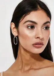 Click The Link Chain Earrings