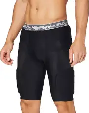 McDavid Compression Padded Shorts with HEX, Hip, Tailbone, Thigh Pads - Girdl...