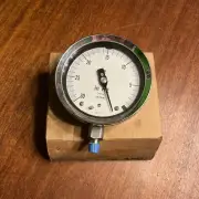 Ametek No 00641 New Solfrunt Pressure Gauge 30 Hg USG NOS 1/4-18 ANPT NOS in box