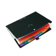 Listing Multicolor 13 Into Multi-Page Classification Folder A4 PP File Holder Storage Bag Portfolio Office Learn