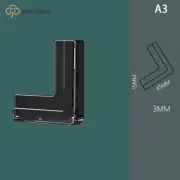 4 Pcs Silicone Safety Furniture Edge Banding Corner Guards Aluminum Angles Windo