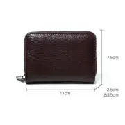 Accordion Card Wallet Securely Holds Multiple Cards Antimagnetic Shielding