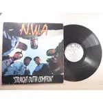 N.W.A – STRAIGHT OUTTA COMPTON 黑膠美盤首版  SL 57102