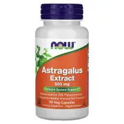 NOW Foods, Astragalus Extract, 500 mg, 90 Veg Capsules