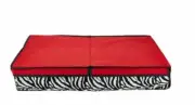 Dennis Basso Collapsible Faux Fur Ornament Storage Box