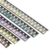200Pcs 1206 Surface Mounted Devices LED Bulbs Light Emitting Diode Kit 5 Colors
