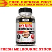 OXY BURN Thermogenic Fat Burner OxyXtreme OxyShred Lipo Diet Weight Loss 60 Caps