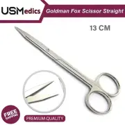 Dental Goldman Fox Scissor Straight Surgical Micro Suture Tissue Cutting Shears