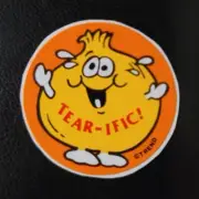 scratch and sniff stickers TREND Glossy TM Onion scent