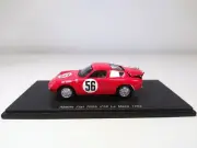 RARE SPARK 1:43 ABARTH FIAT 700S #56 LM 1962 - S01320