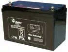 DiaMec 12V 100Ah AGM Deep Cycle Battery Absorbent glass mat embedded