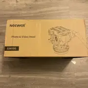 Neewer GM006 NEEWER Pro Video Tripod Fluid Head with Stepless Adjustable Pan