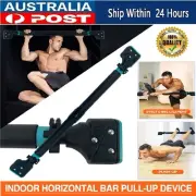 Portable Door Chin Bar Pull Up Bars Doorway Home Gym Workout Fitness Exercise AU