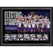 MELBOURNE STORM 2020 PREMIERS FRAMED NRL SPORTSPRINT SMITH MUNSTER PAPENHUYSEN