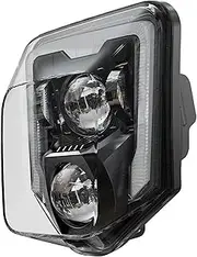 Motorcycle Headlights Emarked E24 Motorcycle Headlight For Husqvarna For Enduro Led Headlight FE 250 350 450 TE 250i 300i Dirt Bike 2017-2022