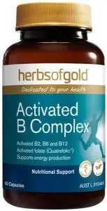 HERBS OF GOLD Activated B Complex 60c