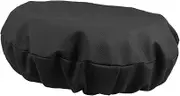 MINAOLULUS Bar Stool Cushions Non- Seat Cover Round Stool Replacement Pad for Outdoor Chairs Easy to Clean Elastic Cushion Black Style Edge