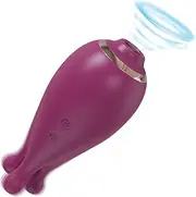 Silent Vibrating 2 in 1 Clit Vibrator For Women Clitoris Nipple Stimulator Orgasm Sex Toy Masturbation Adults Goods