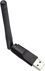 WiFi Signal Receiver - Internet Booster for WiFi, 5.39x0.62x0.59in USB WiFi Adapter 150mbps 2.4 GHz 2db Large Antenna Mt7601 Chip External Wireless Network Card WiFi Signal Receiver Transmitter