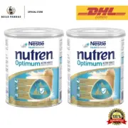 2 X Nestle Nutren Optimum Complete Nutrition Milk Vanilla Flavor 800g +DHL FREE