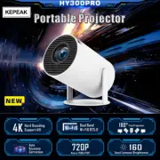 5G 4K Projector Smart HD LED WiFi Bluetooth HDMI USB Android Office Home Theater