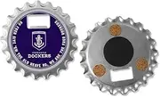 AFL Bottle Opener, Magnet & Coaster - Fremantle Dockers - Aussie Rules