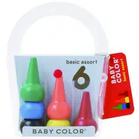 在飛比找蝦皮購物優惠-(預購)日本製 Baby Color 兒童 安全 蠟筆 無毒