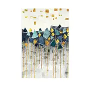 Wall Art Painting Geometric Mountain Landscape Canvas Abstract Decorations Poste