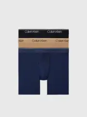 Calvin Klein Microfiber Stretch Boxer Briefs Underwear Men's S Multi - 3-Pack
