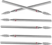 EPIGEIST 6pcs Nail Drill Bit for Manicure Versatile Cuticle Care Tools Professional Gel Polish Drill Bits for Home Use Construction for Smooth Finish and Healthier Nails