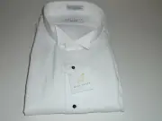 Neil Allyn White Wing Collar Tuxedo Shirt Size 3XL 32-33 New With Tags