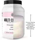 New Multi Collagen Powder with Biotin, Hyaluronic Acid, Vitamin C (2lb Val...
