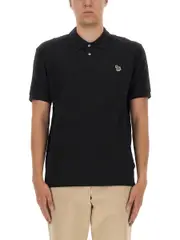 [Ps Paul Smith] Ps Paul Smith-Polo Shirt With Zebra Patch-Uomo S