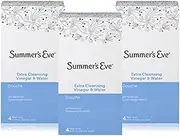 Summer's Eve Extra Cleansing Douche Vinegar & Water 4.5 Ounces Bottles (Pack of 12)