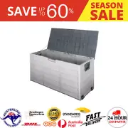 Large Outdoor Storage Tool Box Waterproof Garden 290L Weatherproof Garage Patio