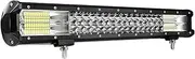 RUNEWAX LED Light Bar 20 inch 288W Flood Spot Combo 12V 6000K White Off Road Driving Lighting for Trucks Tractor Trailer Boat Pickup Golf Cart SUV ATV UTV 4x4 Van Camper Bumper Lawn Mower