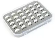 30 Premium Style Prewound SA156 Bobbins with Case for All Brother Sewing Machine