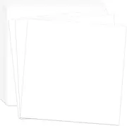 White Card Stock Paper 250gsm Thick 12 x 12 Inch 30 Sheets Smooth Printer Paper for Painting Printing Invitations Cards Menus Images