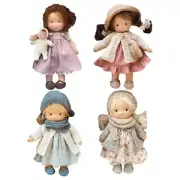 Little Girl Doll Plush Doll Handmade Cotton Play Doll Girls Birthday Gift