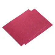 Glitter EVA Foam Sheets Magenta 10.8x8.4 Inch 1.5mm for Arts Crafts Pack of 2