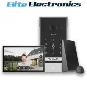 EZVIZ EP7 3MP 2K Smart Video Doorbell w Display & Solar Panel