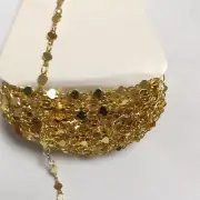 14K Package Gold Preservation Dispersion Chain Diy Handmade Necklace Heart Card