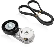 VANJING Serpentine Belt Drive Component Kit Compatible with Pontiac Chevy Saturn Buick Saab GMC Oldsmobile 2000-2017 Replacement for 24430296 38177 90537585