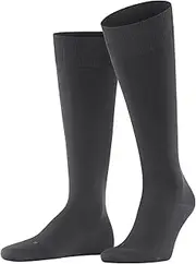 [FALKE] Lufthansa Travel & Comfort Men's Ultra Energizing Knee-High Socks Cotton Black White More Colours Long Strong Compression Support Socks 1 Pair